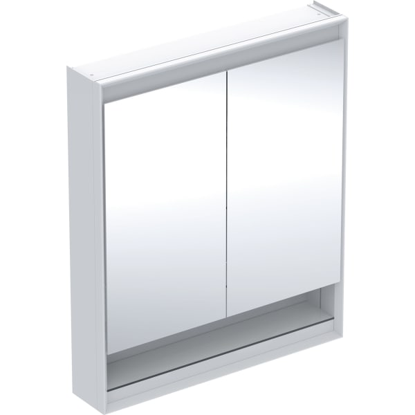 Geberit ONE veidrodinė spintelė su niša ir ComfortLight, su dvejomis durelėmis, virštinkinio montavimo, 75x90cm 6 Geberit ONE veidrodinė spintelė su niša ir ComfortLight, su dvejomis durelėmis, virštinkinio montavimo, 75x90cm 6