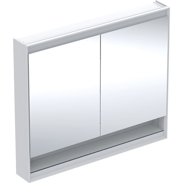 Geberit ONE veidrodinė spintelė su niša ir ComfortLight, su dvejomis durelėmis, virštinkinio montavimo, 105x90cm 6 Geberit ONE veidrodinė spintelė su niša ir ComfortLight, su dvejomis durelėmis, virštinkinio montavimo, 105x90cm 6