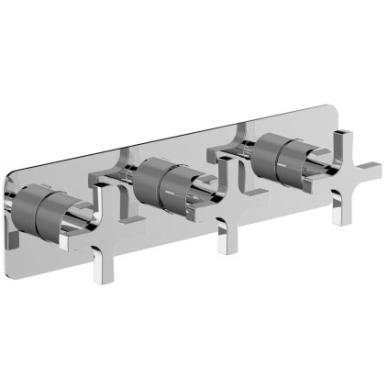 Teorema Helix 3 dalių sieninis maišytuvas dušui 4 Teorema Helix 3 dalių sieninis maišytuvas dušui 4
