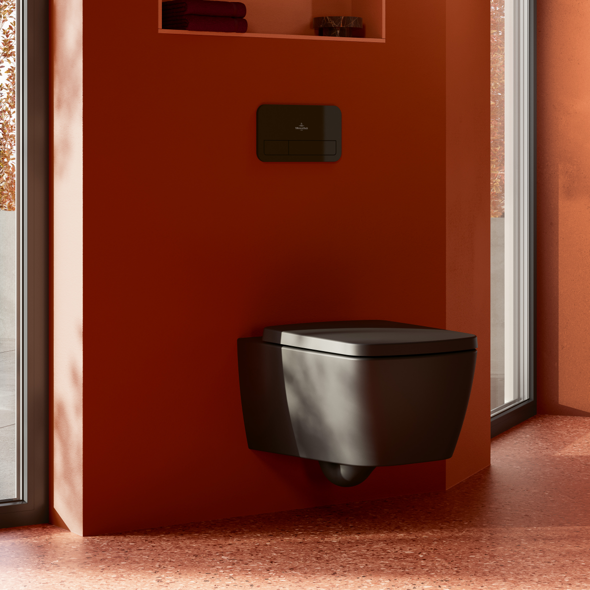Villeroy & Boch ViConnect unitazo nuleidimo mygtukas Dual flush 200G 6