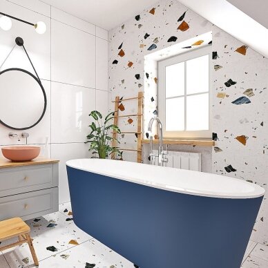 Massi Thermo laisvai pastatoma akrilinė vonia, 172x82 cm (spalvų pasirinkimas)