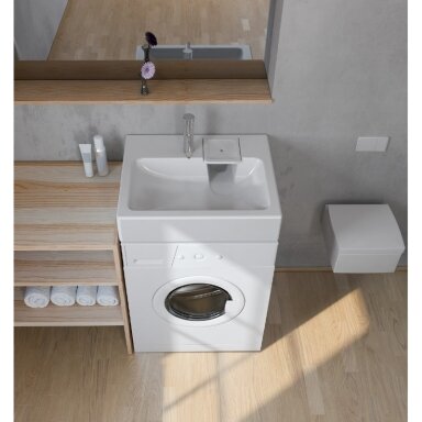 Akmens masės praustuvas POLYCER Compactino 600x600 mm Akmens masės praustuvas POLYCER Compactino 600x600 mm