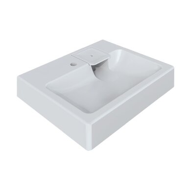 Akmens masės praustuvas POLYCER Compactino 600x600 mm Akmens masės praustuvas POLYCER Compactino 600x600 mm