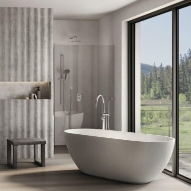 Akmens masės vonia Balteco Fabo Xonyx 170 cm
