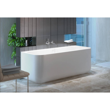Akmens masės vonia Balteco GAMMA 159x71, balta Akmens masės vonia Balteco GAMMA 159x71, balta