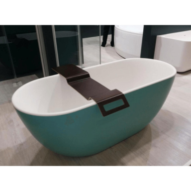 Akmens masės vonia Balteco HALO 169x72, RAL spalvos šonai Akmens masės vonia Balteco HALO 169x72, RAL spalvos šonai