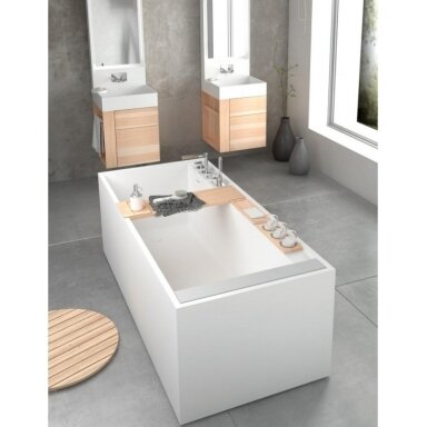 Akmens masės vonia PAA SilkStone Infinity