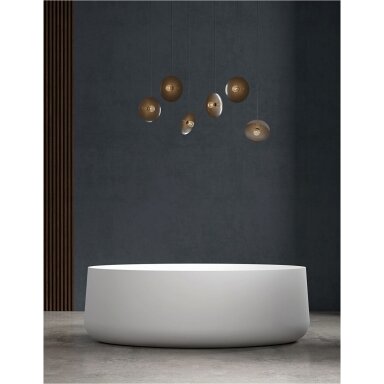 Akrilinė vonia Zenon Elipse 170x75 laisvai pastatoma Akrilinė vonia Zenon Elipse 170x75 laisvai pastatoma