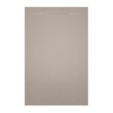 Akmens masės dušo padėklas Riho Isola 120x90 cm, pebble grey Akmens masės dušo padėklas Riho Isola 120x90 cm, pebble grey