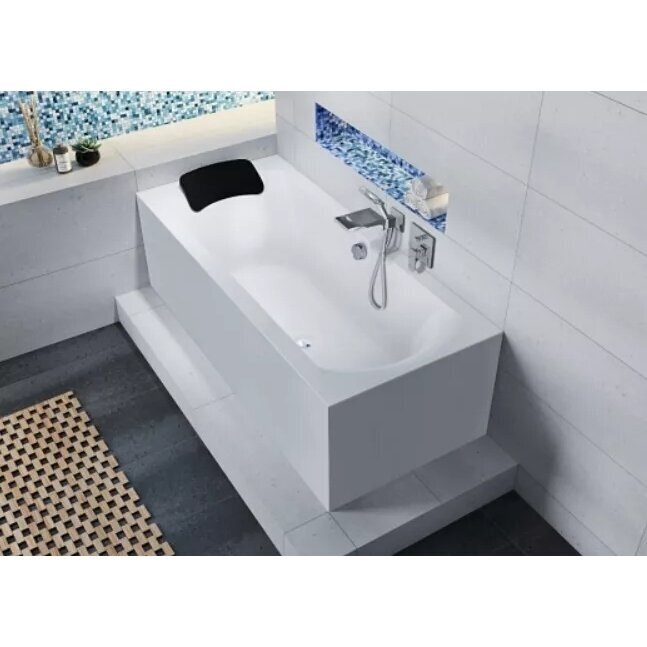 Akrilinė vonia Riho Linares Plug&Play 180x80 cm, dešininė, balta