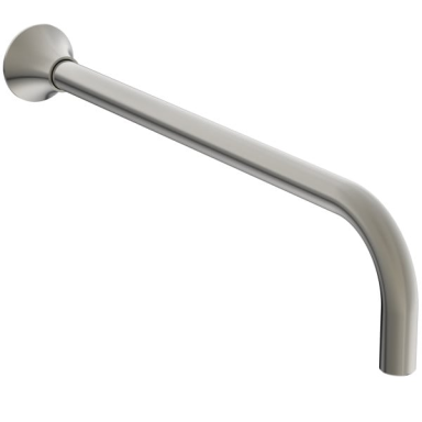 Alkūnė dušo galvai Ideal Standard La Dolce Vita, montuojama iš sienos, ilgis 400mm, spalva - Silver storm Alkūnė dušo galvai Ideal Standard La Dolce Vita, montuojama iš sienos, ilgis 400mm, spalva - Silver storm