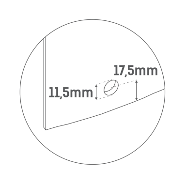 New Trendy Apatiniai ratukai, skirti stumdomoms dušo kabinoms, 5 mm storio. ABS medžiaga New Trendy Apatiniai ratukai, skirti stumdomoms dušo kabinoms, 5 mm storio. ABS medžiaga