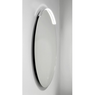 Apvalus veidrodis su aliuminiu šviestuvu RB ECO ROUND MOON 100 cm Apvalus veidrodis su aliuminiu šviestuvu RB ECO ROUND MOON 100 cm