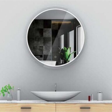 Apvalus veidrodis su LED apšvietimu Navarre 90 cm Apvalus veidrodis su LED apšvietimu Navarre 90 cm