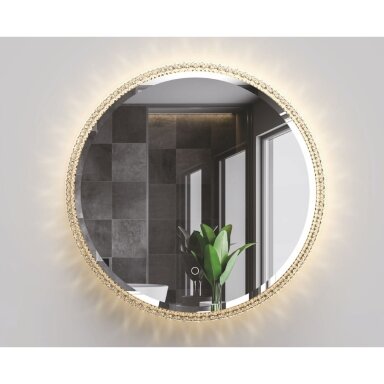 Apvalus veidrodis su LED apšvietimu RIO 60 cm Apvalus veidrodis su LED apšvietimu RIO 60 cm