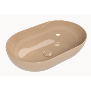 Flaminia App 62x40 pastatomas ant stalviršio praustuvas, spalvų pasirinkimas 14 Flaminia App 62x40 pastatomas ant stalviršio praustuvas, spalvų pasirinkimas 14