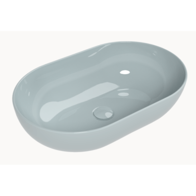 Flaminia App 62x40 pastatomas ant stalviršio praustuvas, spalvų pasirinkimas 16 Flaminia App 62x40 pastatomas ant stalviršio praustuvas, spalvų pasirinkimas 16