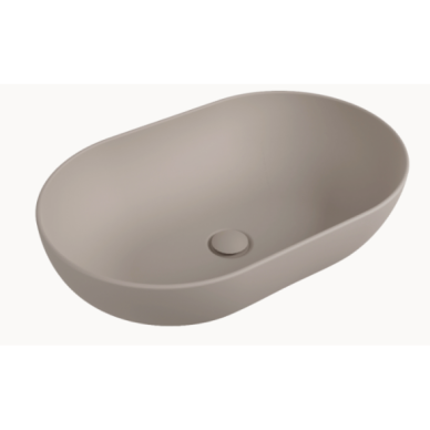 Flaminia App 62x40 pastatomas ant stalviršio praustuvas, spalvų pasirinkimas 12 Flaminia App 62x40 pastatomas ant stalviršio praustuvas, spalvų pasirinkimas 12