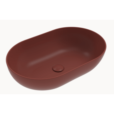 Flaminia App 62x40 pastatomas ant stalviršio praustuvas, spalvų pasirinkimas 18