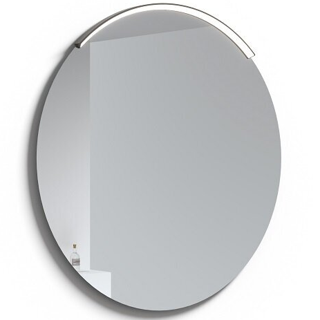 Apvalus veidrodis su juodu šviestuvu RB ECO ROUND MOON 100 cm Apvalus veidrodis su juodu šviestuvu RB ECO ROUND MOON 100 cm