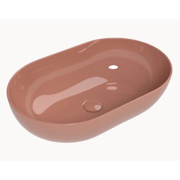 Flaminia App 62x40 pastatomas ant stalviršio praustuvas, spalvų pasirinkimas 15 Flaminia App 62x40 pastatomas ant stalviršio praustuvas, spalvų pasirinkimas 15