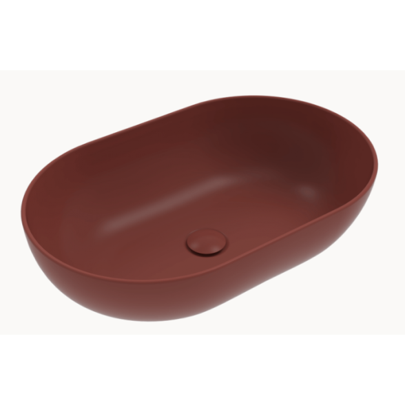Flaminia App 62x40 pastatomas ant stalviršio praustuvas, spalvų pasirinkimas 18