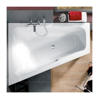 Asimetrinė akrilinė vonia Villeroy&Boch Loob&Friends Square 175x135 Asimetrinė akrilinė vonia Villeroy&Boch Loob&Friends Square 175x135