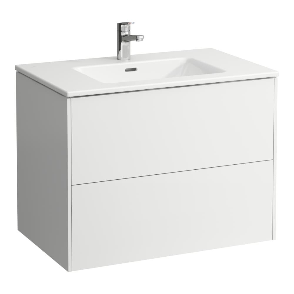Baltos matinės spalvos spintelė su praustuvu Laufen Pro S 80 x 50 x 61 cm Baltos matinės spalvos spintelė su praustuvu Laufen Pro S 80 x 50 x 61 cm