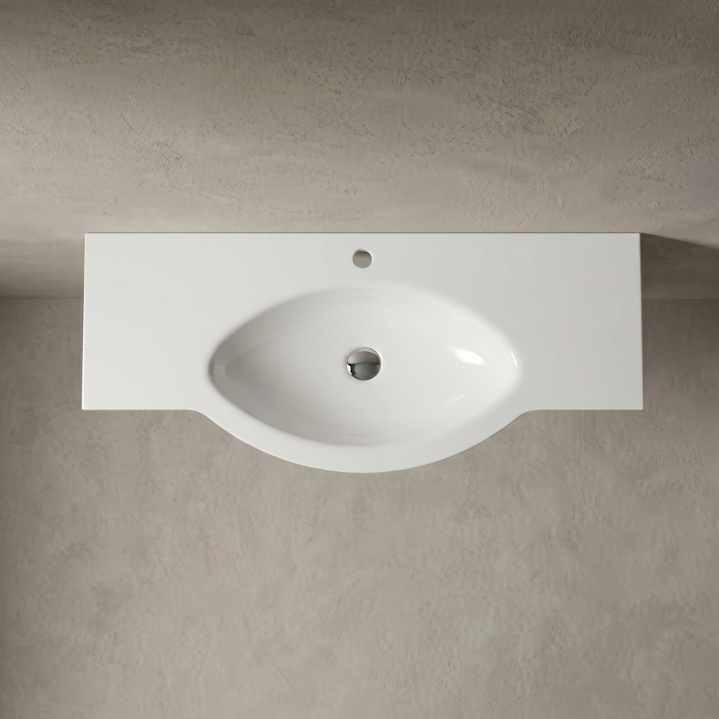 Baldinis lieto akmens praustuvas Vispool L-1300 1285x522 mm. 2 Baldinis lieto akmens praustuvas Vispool L-1300 1285x522 mm. 2