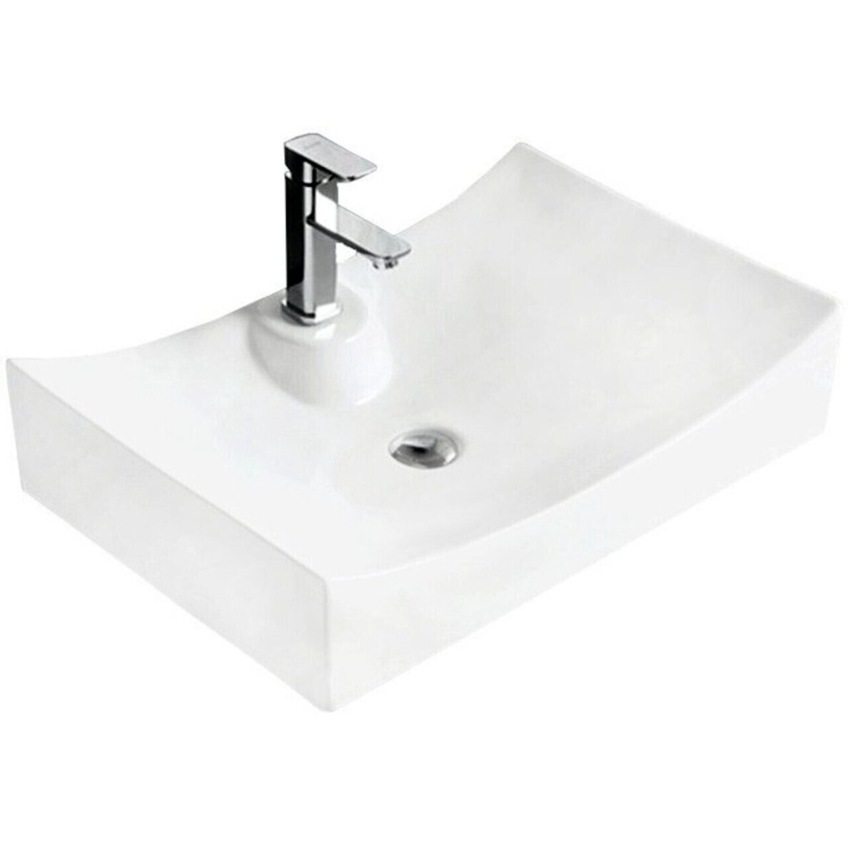 Baltos blizgios spalvos pastatomas ant stalviršio praustuvas Mexen Gaja 66 x 45 x 15 cm (BE GAMYKLINĖS PAKUOTĖS) NR. 6 Baltos blizgios spalvos pastatomas ant stalviršio praustuvas Mexen Gaja 66 x 45 x 15 cm (BE GAMYKLINĖS PAKUOTĖS) NR. 6