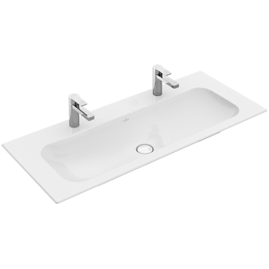 Baldinis praustuvas Villeroy&Boch Finion 120x50 su 2 skylėmis maišytuvams su CeramicPlus danga Baldinis praustuvas Villeroy&Boch Finion 120x50 su 2 skylėmis maišytuvams su CeramicPlus danga
