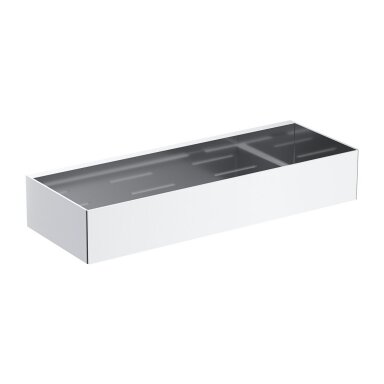 Chromo spalvos dušo lentynėlė Omnires Uni UN10335CR 30 x 5 x 11 cm Chromo spalvos dušo lentynėlė Omnires Uni UN10335CR 30 x 5 x 11 cm