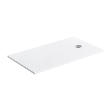 Baltos matinės spalvos dušo padėklas Omnires AQUAPURE M+ su anti-slip danga 140x80 cm Baltos matinės spalvos dušo padėklas Omnires AQUAPURE M+ su anti-slip danga 140x80 cm