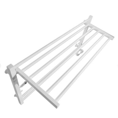 Baltos spalvos elektrinis rankšluosčių džiovintuvas Laris Astor C8 1000 x 540 mm