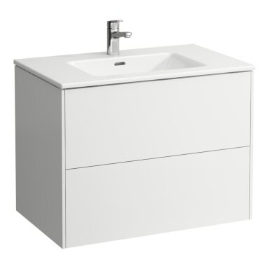 Baltos matinės spalvos spintelė su praustuvu Laufen Pro S 80 x 50 x 61 cm Baltos matinės spalvos spintelė su praustuvu Laufen Pro S 80 x 50 x 61 cm