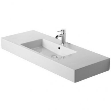 Baldinis/pakabinamas praustuvas Duravit Vero 125 cm Baldinis/pakabinamas praustuvas Duravit Vero 125 cm