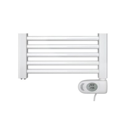 Baltas elektrinis rankšluosčių džiovintuvas Zehnder Aura 50 x 90,6 cm 3 Baltas elektrinis rankšluosčių džiovintuvas Zehnder Aura 50 x 90,6 cm 3