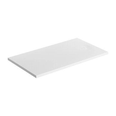 Baltos matinės spalvos dušo padėklas Omnires AQUAROCK M+ (dydžių pasirinkimas) 1 Baltos matinės spalvos dušo padėklas Omnires AQUAROCK M+ (dydžių pasirinkimas) 1