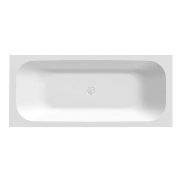 Balteco Xonyx akmens masės vonia VIGO 170x75 cm, baltos matinės spalvos Balteco Xonyx akmens masės vonia VIGO 170x75 cm, baltos matinės spalvos