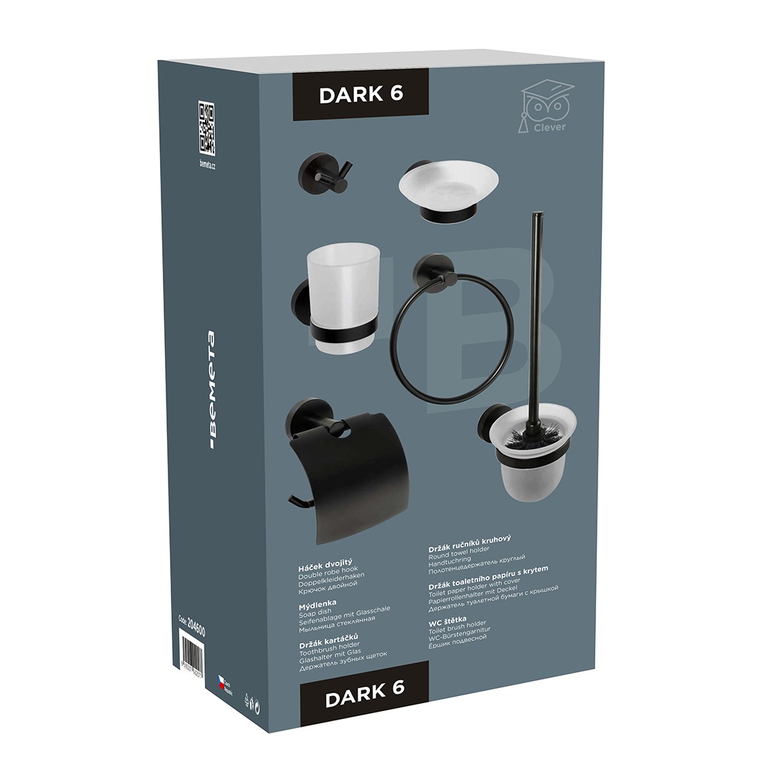 Bemete Dark rinkinys, 6 vnt