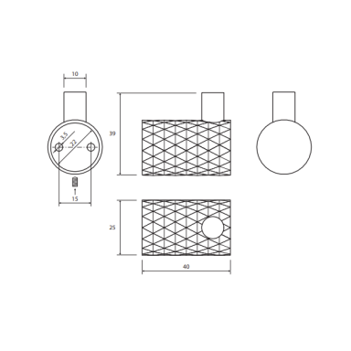 Bemeta kabliukas, auksinio vario spalva Bemeta kabliukas, auksinio vario spalva