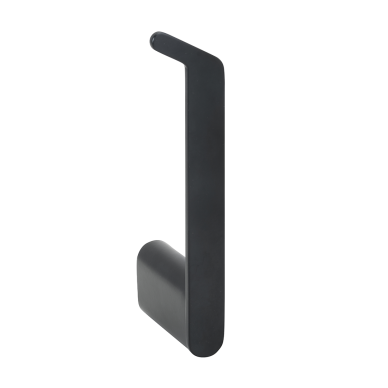 Bemeta organic black WC popieriaus laikiklis vertikalus