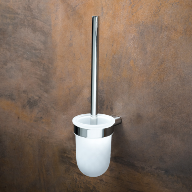 Bemeta organic WC šepečio laikiklis stiklinis pakabinamas 2 Bemeta organic WC šepečio laikiklis stiklinis pakabinamas 2