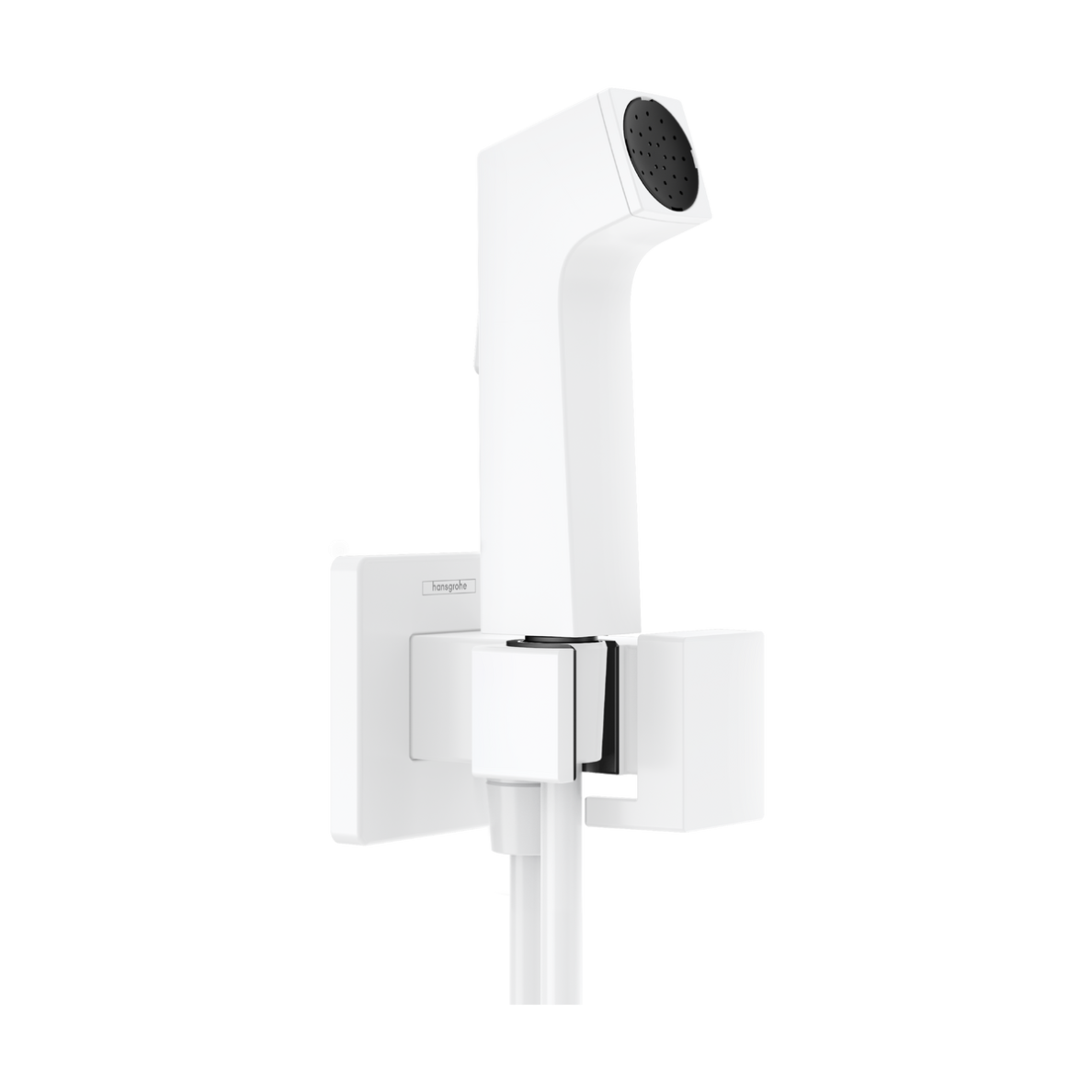 Bidė rankinis dušas Hansgrohe 1jet E EcoSmart šaltam vandeniui su dušo laikikliu ir žarna 125 cm Bidė rankinis dušas Hansgrohe 1jet E EcoSmart šaltam vandeniui su dušo laikikliu ir žarna 125 cm