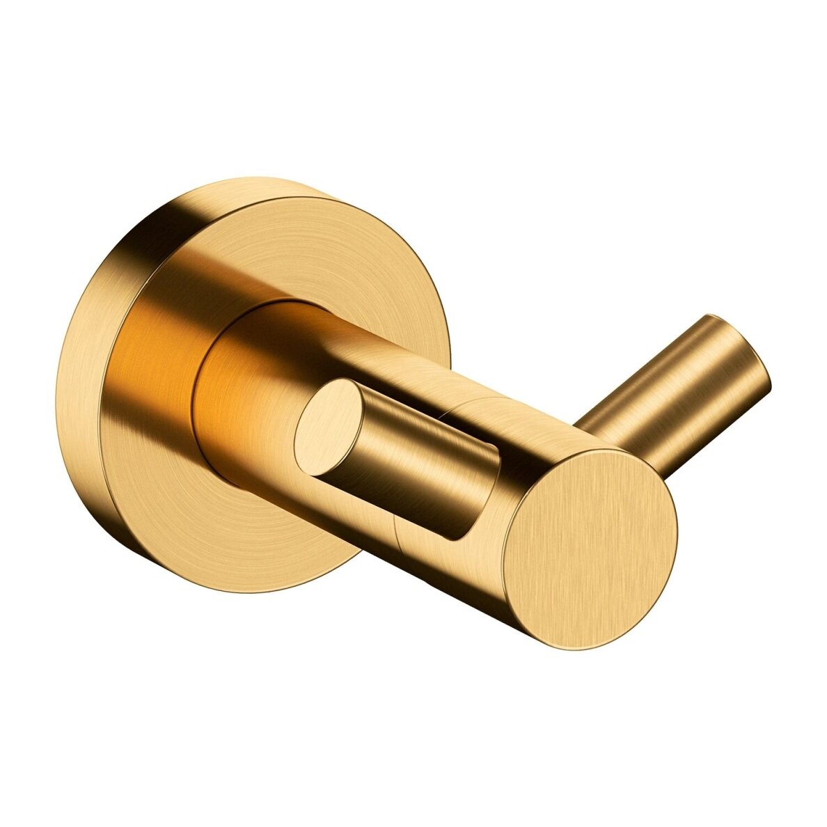 Braižyto aukso spalvos dvivietis kabliukas Omnires Modern Project MP60120GLB