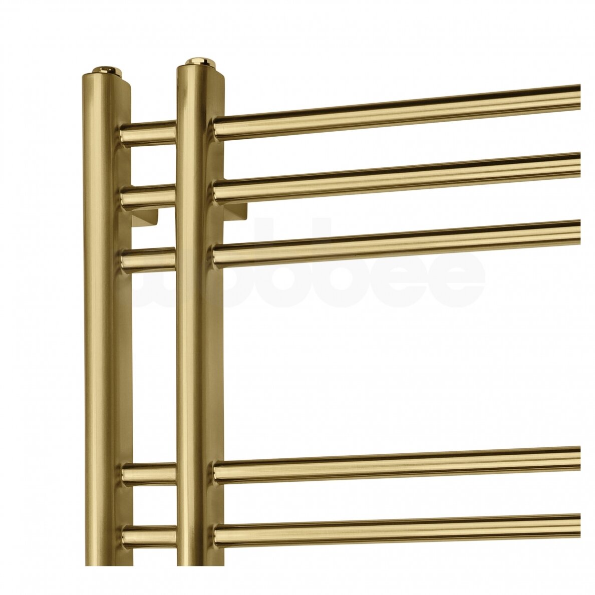 Braižyto aukso spalvos elektrinis rankšluosčių džiovintuvas WOBBEE GLASTON GOLD PVD 50x100 cm su paslėptu laidu 2