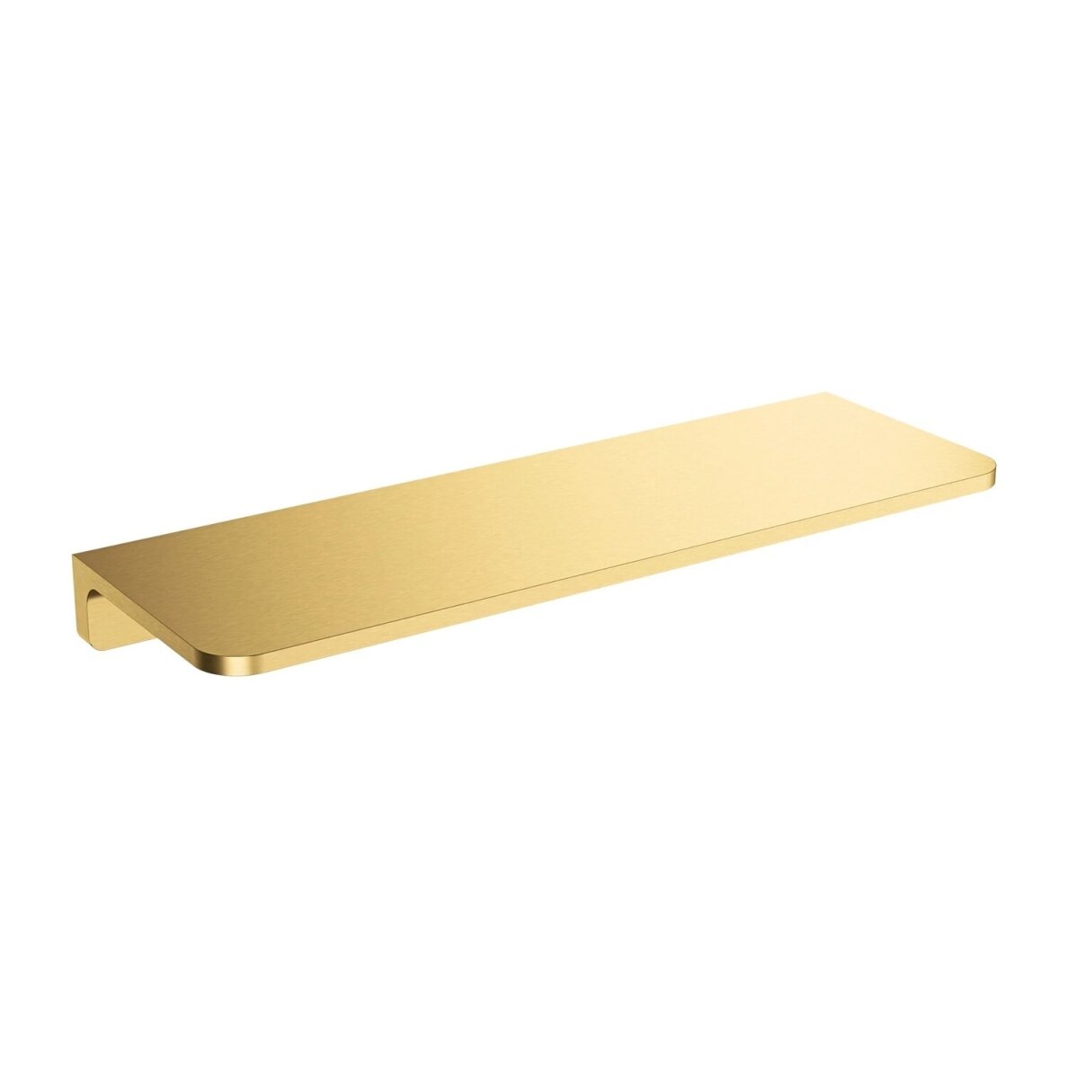 Braižyto aukso spalvos žalvarinė lentyna Omnires Modern Project MP60931GLB