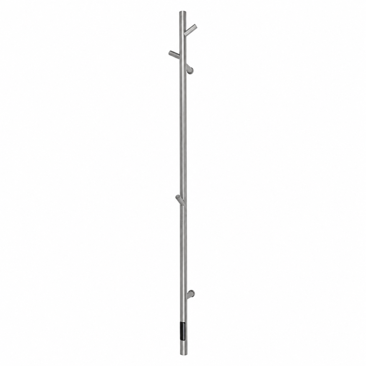 Brushed Nickel PVD spalvos Wobbee CHESTER elektrinis rankšluosčių džiovintuvas 150 x 14 cm Brushed Nickel PVD spalvos Wobbee CHESTER elektrinis rankšluosčių džiovintuvas 150 x 14 cm