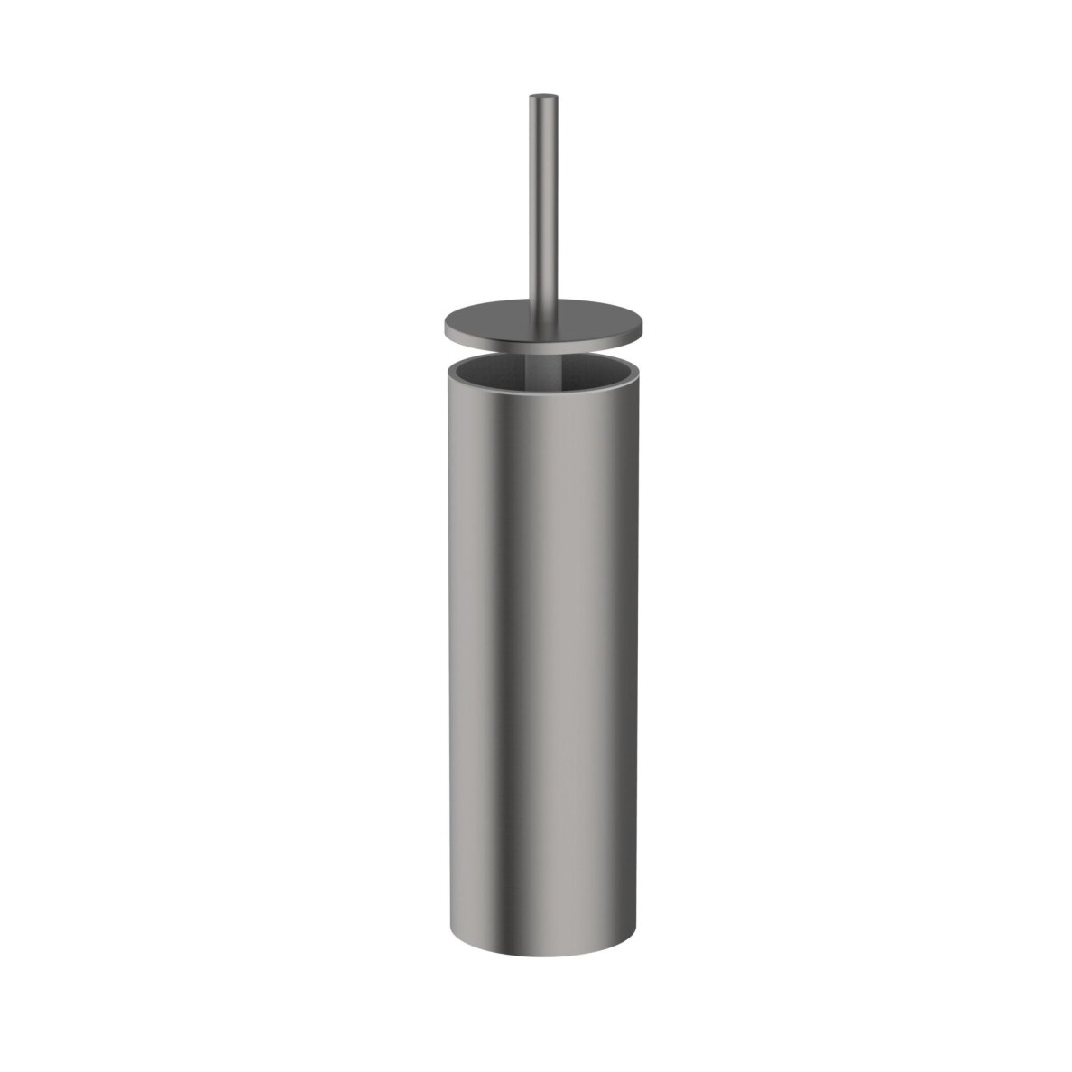 Brushed nickel spalvos pakabinamas tualetinis šepetys Teorema ABT