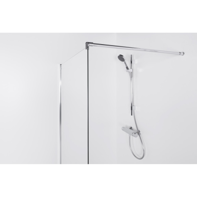Brasta Glass Dušo sienelė EMA 895-908x2000, skaidrus st., chromas Brasta Glass Dušo sienelė EMA 895-908x2000, skaidrus st., chromas